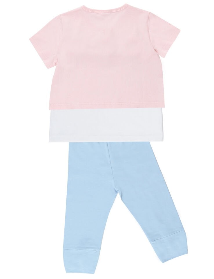 Life Is Fun Kız Çocuk T-shirt Tayt Takım