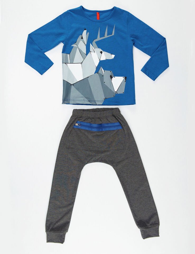 Wild Friends Erkek Çocuk T-shirt Pantolon Takım