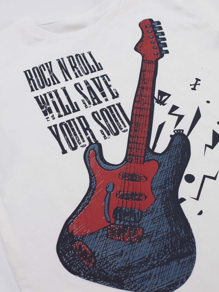 Rock Soul Erkek Çocuk T-shirt Kapri Şort Takım