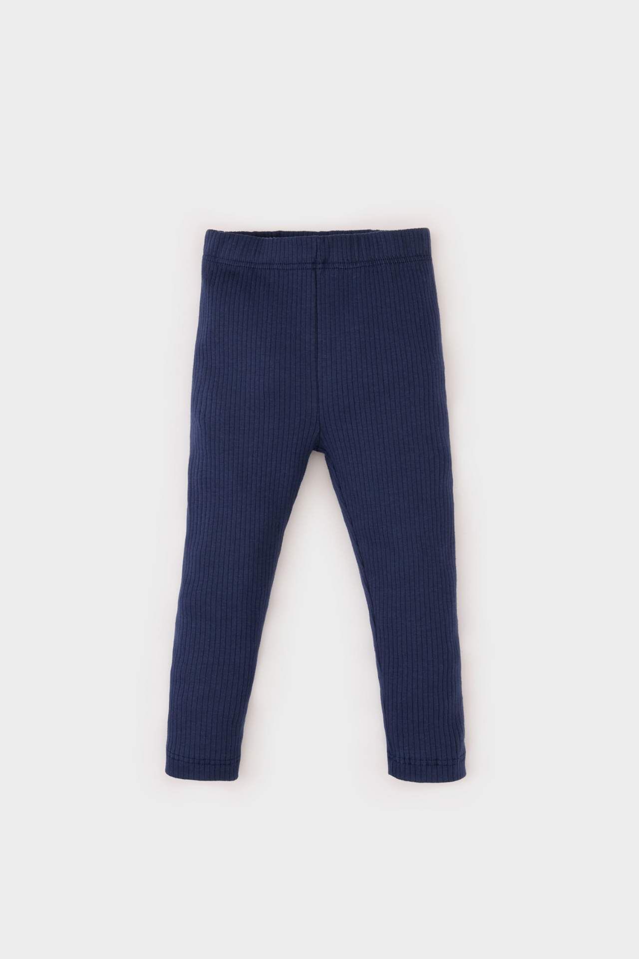 Erkek Bebek Beli Lastikli Fitilli Kaşkorse Basic Düz Tayt
