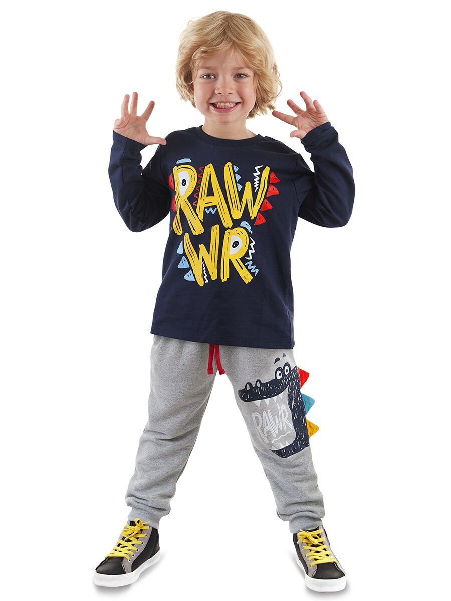 Rawr Erkek Çocuk T-shirt Pantolon Takım