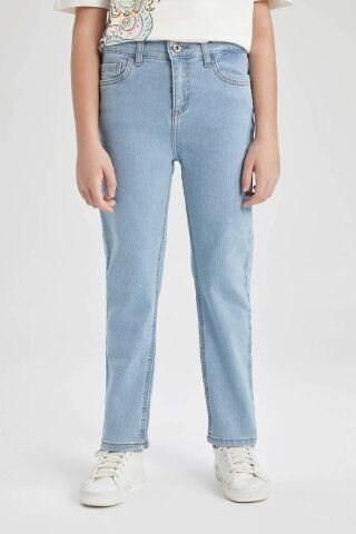 Erkek Çocuk Straight Fit Standart Paça Jean Pantolon