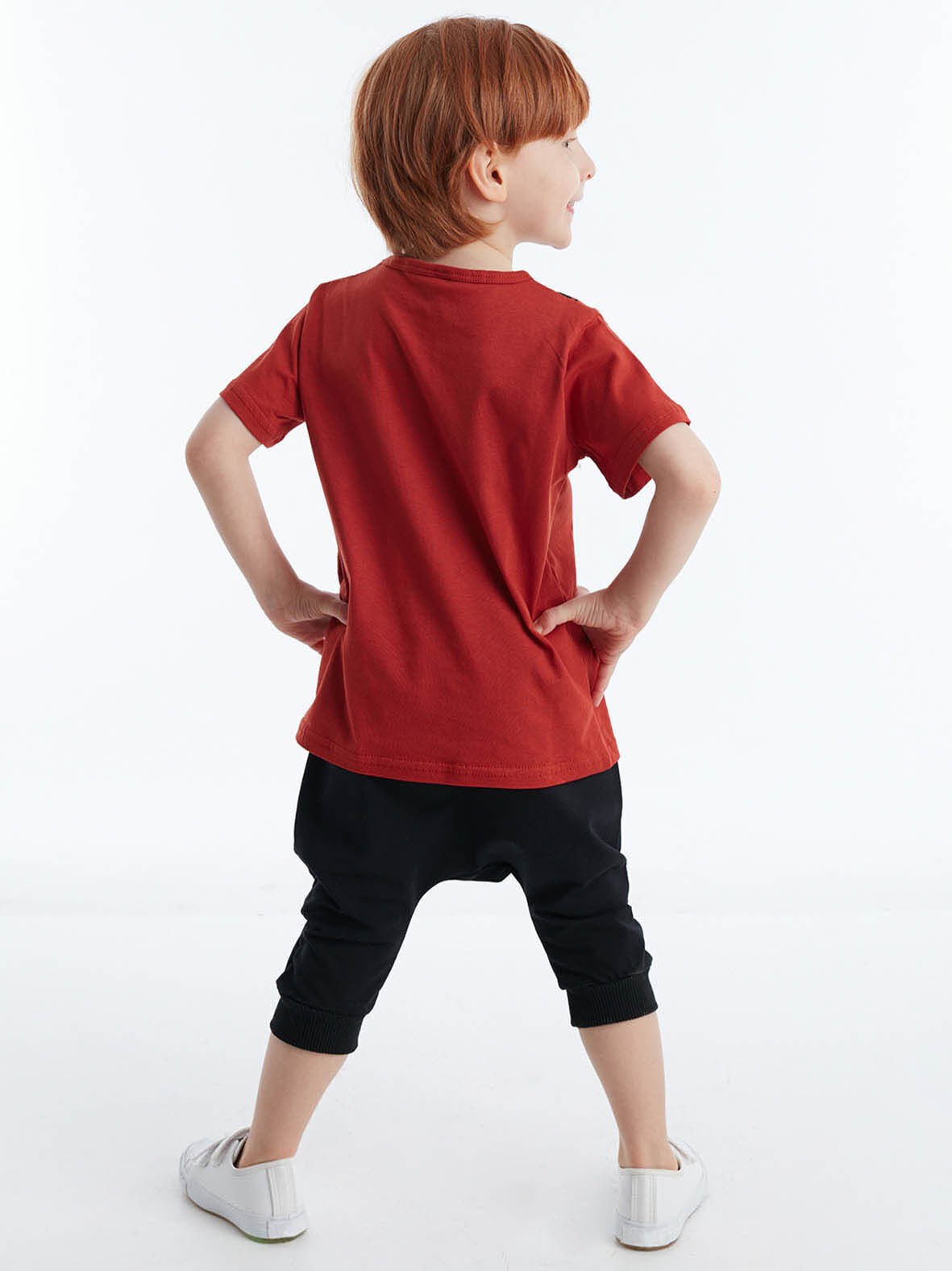 Hi Ponçik Erkek Çocuk T-shirt Şort Takım