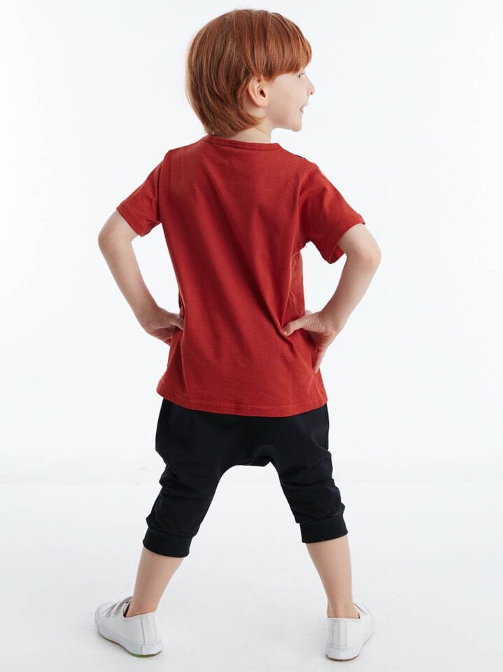 Hi Ponçik Erkek Çocuk T-shirt Şort Takım