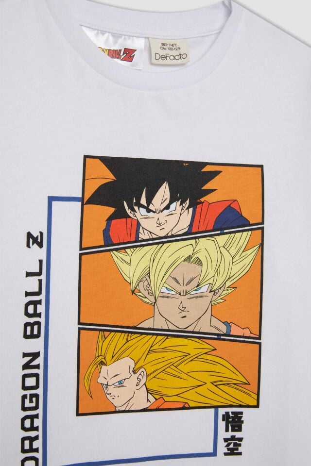 Erkek Çocuk Dragon Ball Kısa Kollu Şortlu Pijama Takımı