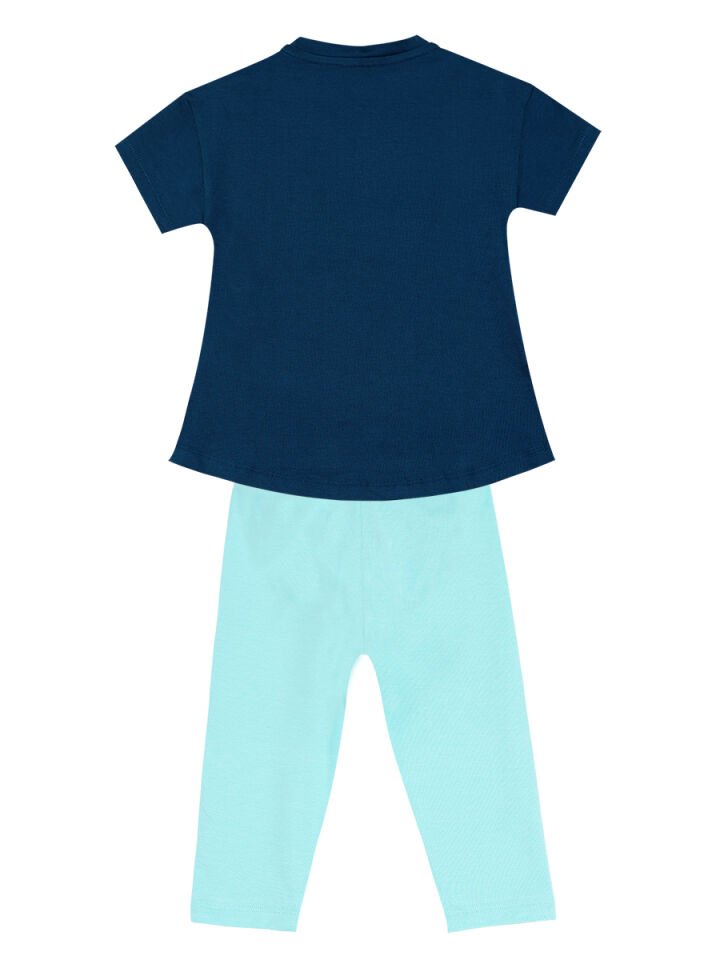 Denizatı Unicorn Kız Çocuk Tunik Tayt Takım