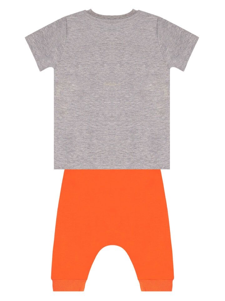 Roar Kaplan Erkek Çocuk T-shirt Kapri Şort Takım