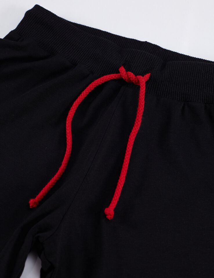 Born to Skate Erkek Çocuk T-shirt Kapri Şort Takım 5 Y - Krem Siyah