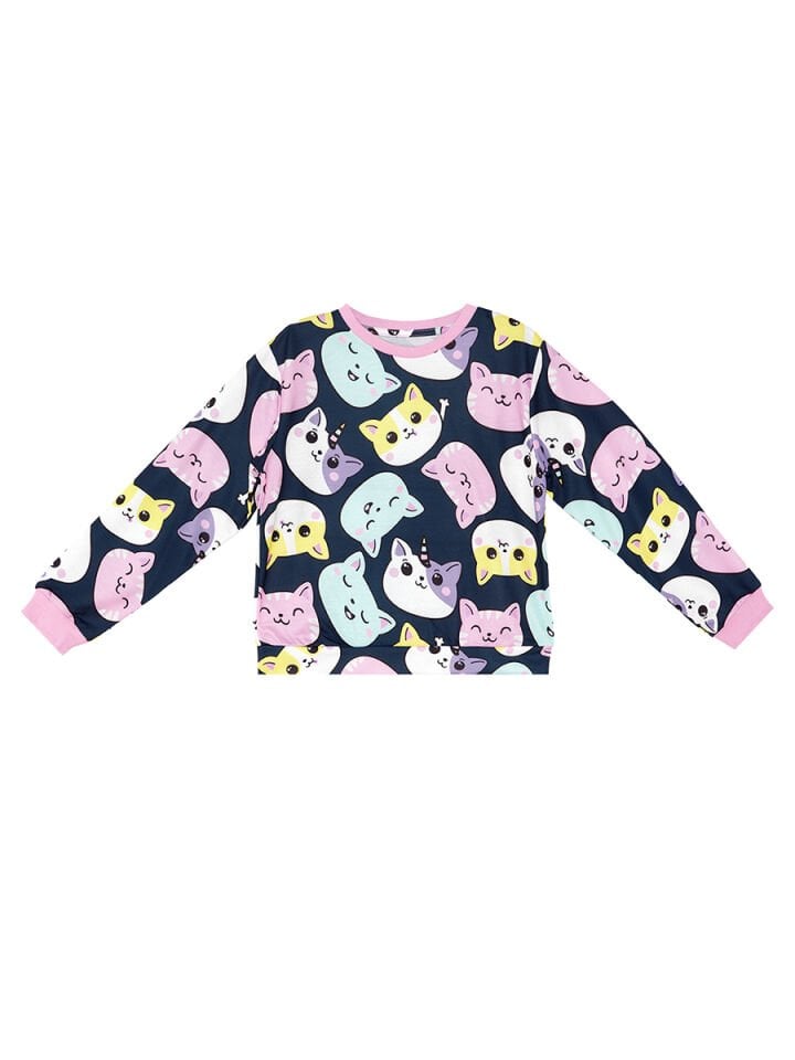 Sevimli Kediler Kız Çocuk Eşofman Takım