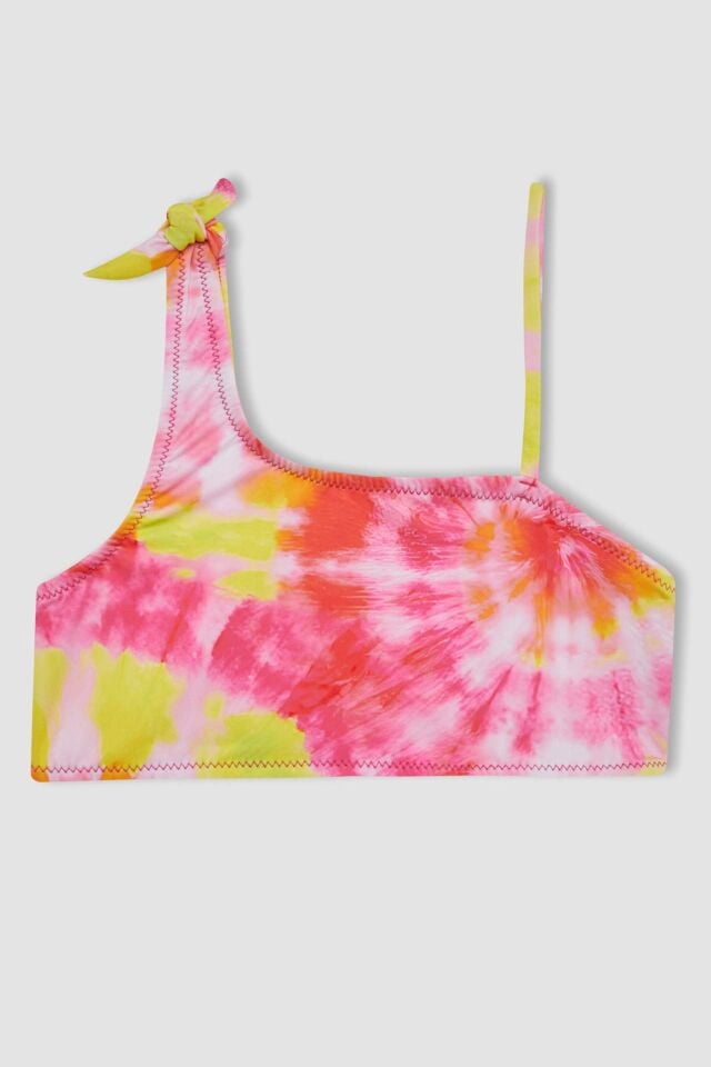 Kız Çocuk Batik Desenli Bikini Takımı