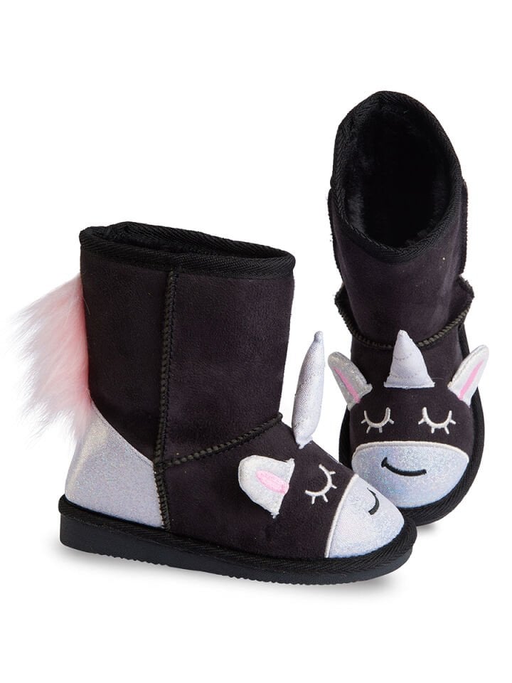 Siyah Unicorn Kız Çocuk Bot