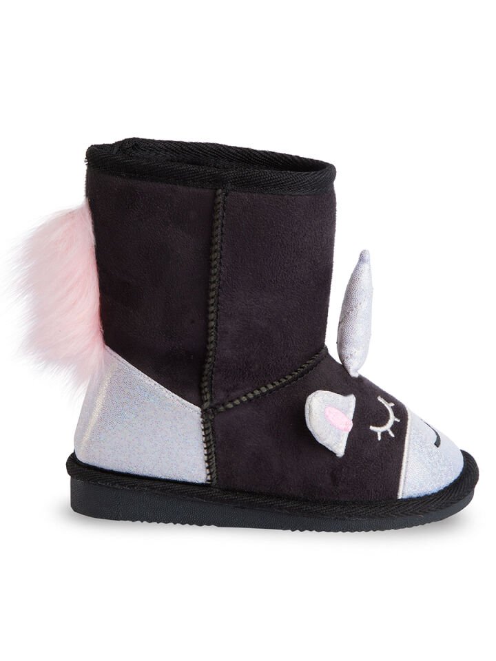 Siyah Unicorn Kız Çocuk Bot
