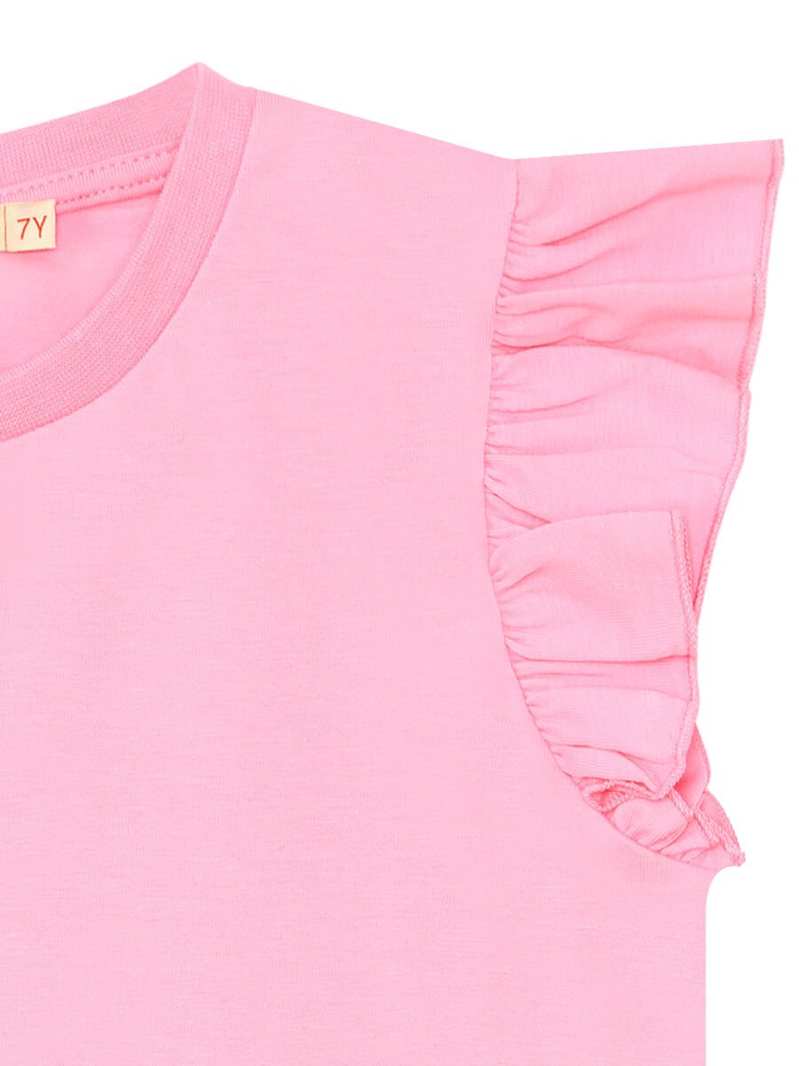 Çilek Kız Çocuk T-shirt Tayt Takım