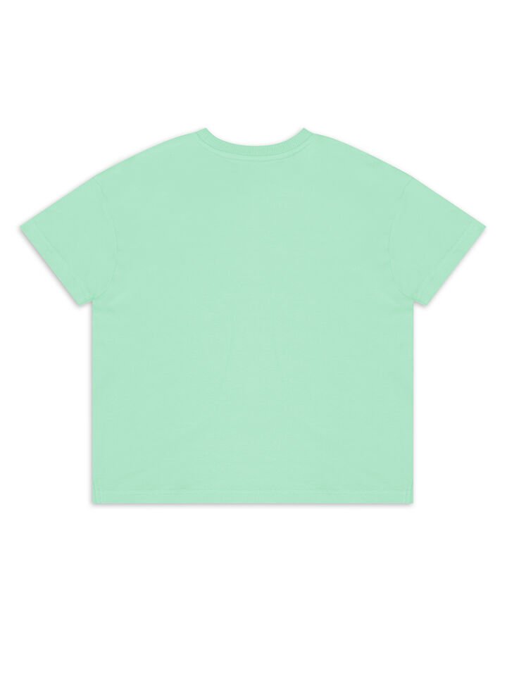 Oversize Mint Unisex T-shirt Şort Takım