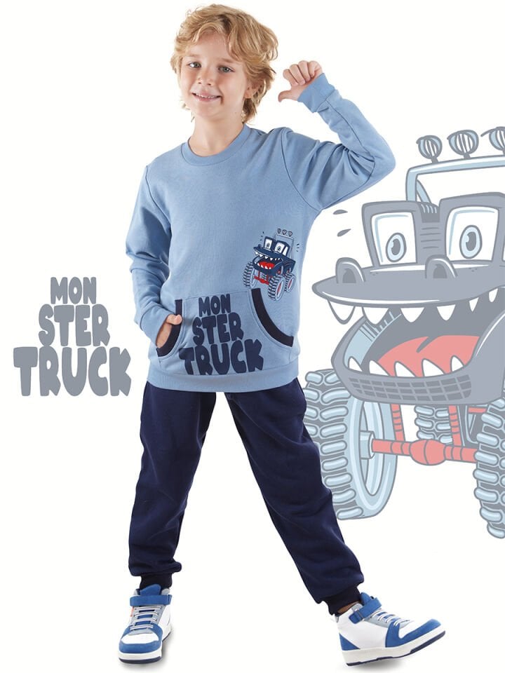 Monster Truck Erkek Çocuk Eşofman Takım