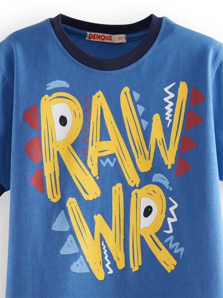 Rawr Erkek Çocuk 2'li T-shirt Takım