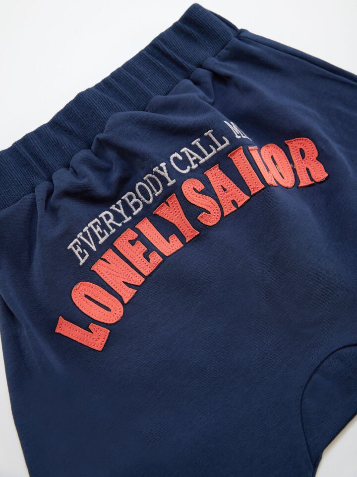 Çapalı Erkek Çocuk T-shirt Kapri Şort Takım