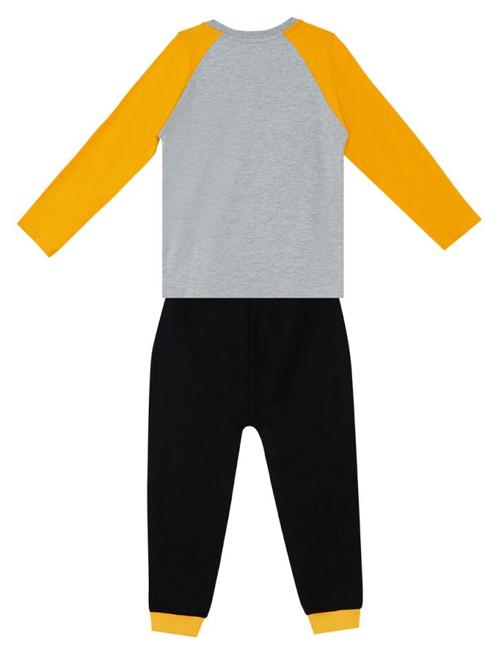 Play Allday Erkek Çocuk T-shirt Pantolon Takım 3 Y - Gri
