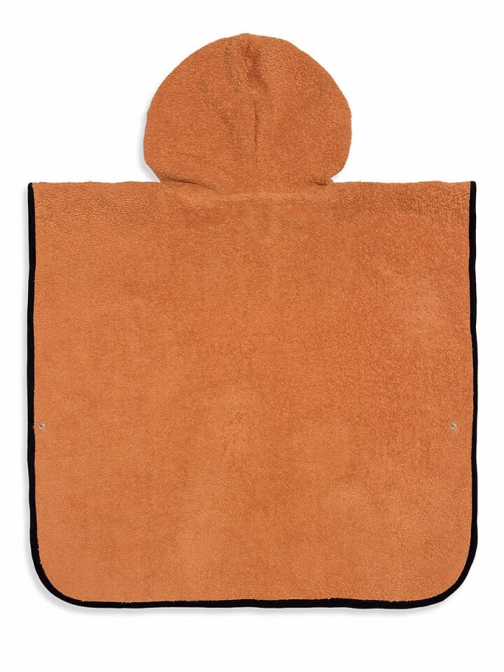 Kiremit Tiger Erkek Çocuk Panço Bornoz