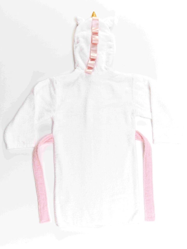 Unicorn Kız Çocuk Bornoz