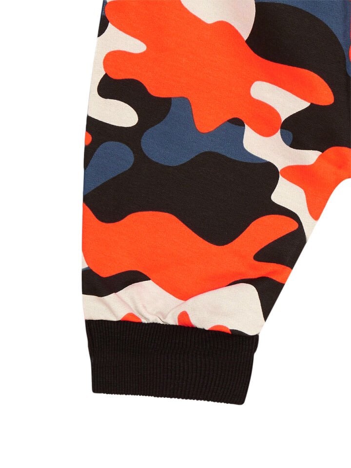 Stay Wild Erkek Çocuk T-Shirt Kapri Şort Takım