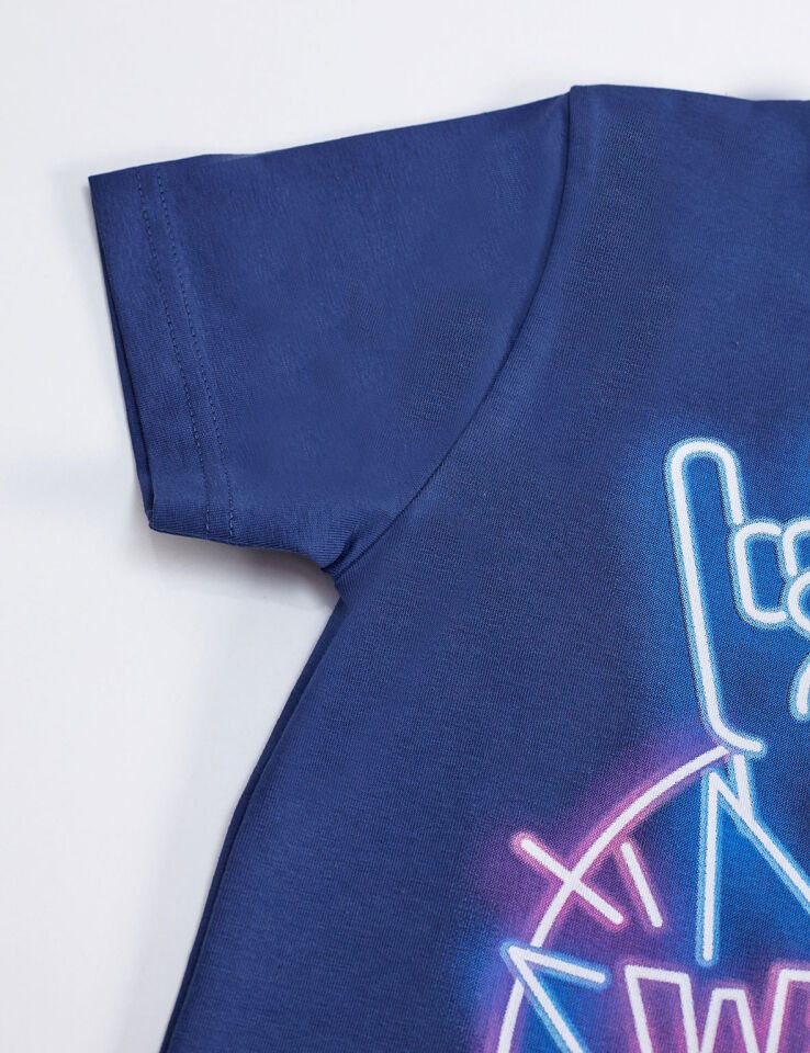 Wow Rock Erkek Çocuk T-shirt Şort Takım