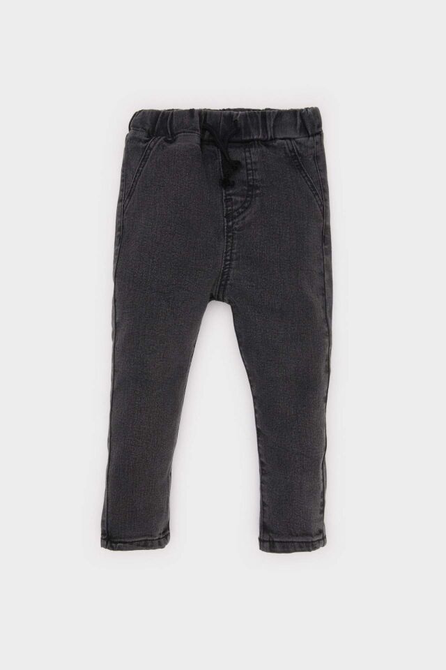 Erkek Bebek Düz Paça Jean Pantolon
