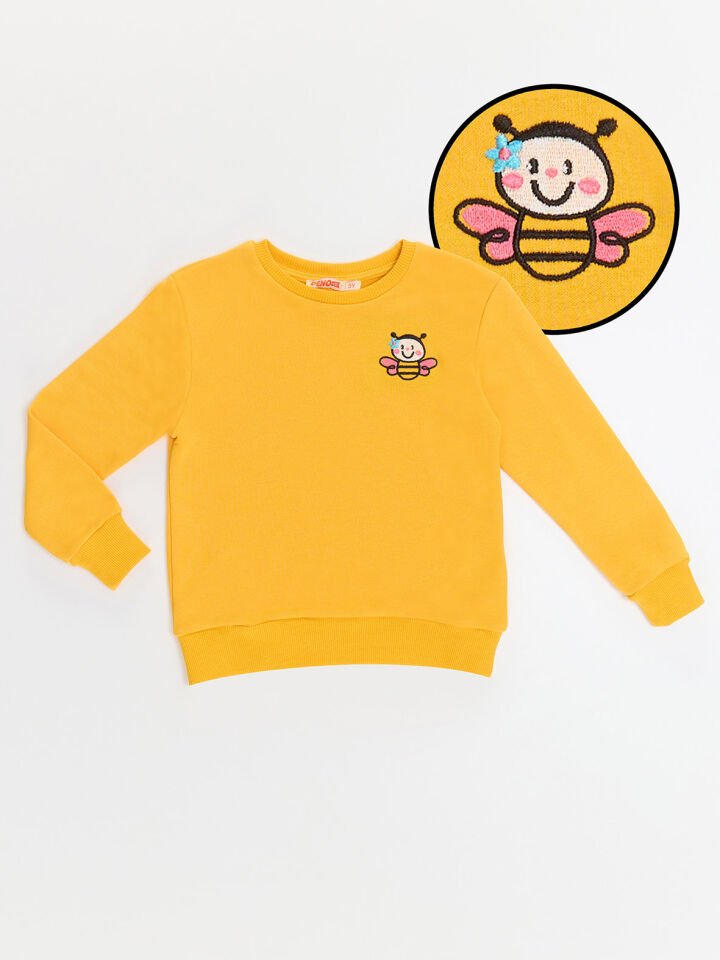 Arı Kız Çocuk Sarı Sweatshirt 7 Y - Sarı