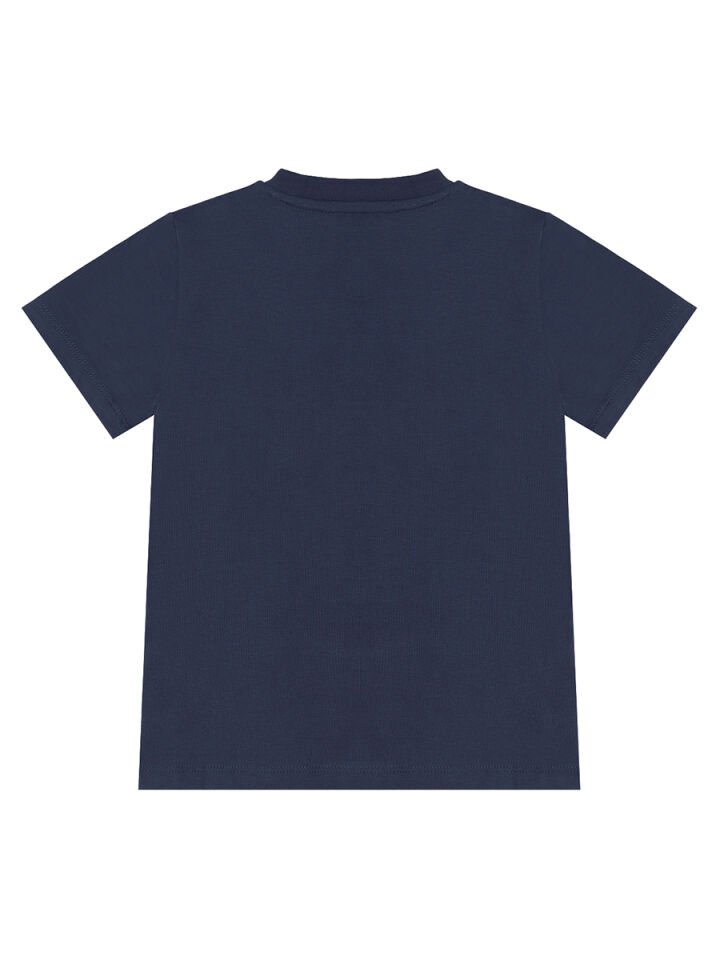 Shark Surf Erkek Çocuk T-shirt Şort Takım 7 Y - Mavi, Lacivert