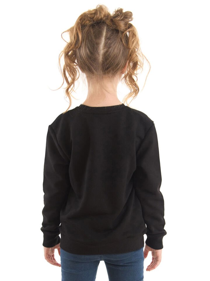Uğurböceği Kız Çocuk Siyah Sweatshirt 5 Y - Siyah