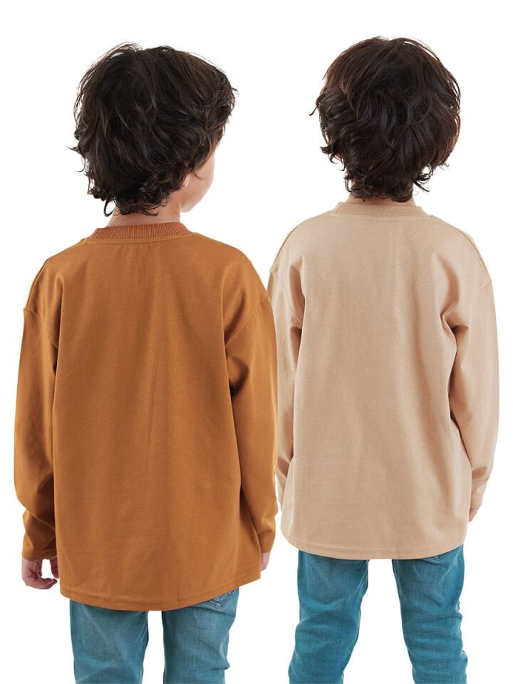 Let's Rawr Erkek Çocuk 2'li Paket T-shirt 8 Y - Çok Renkli