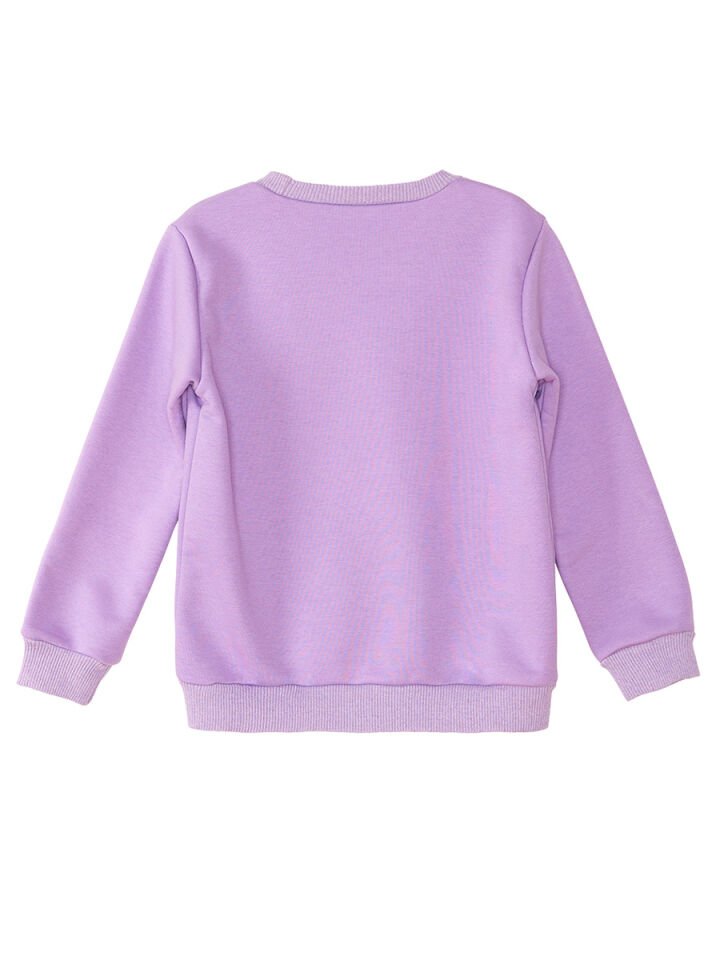 Unicorn Kız Çocuk Sweatshirt 7 Y - Lila