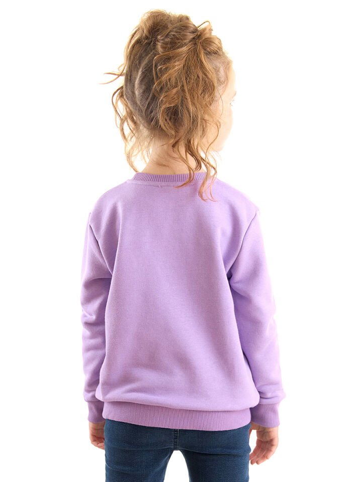 Unicorn Kız Çocuk Sweatshirt 5 Y - Lila