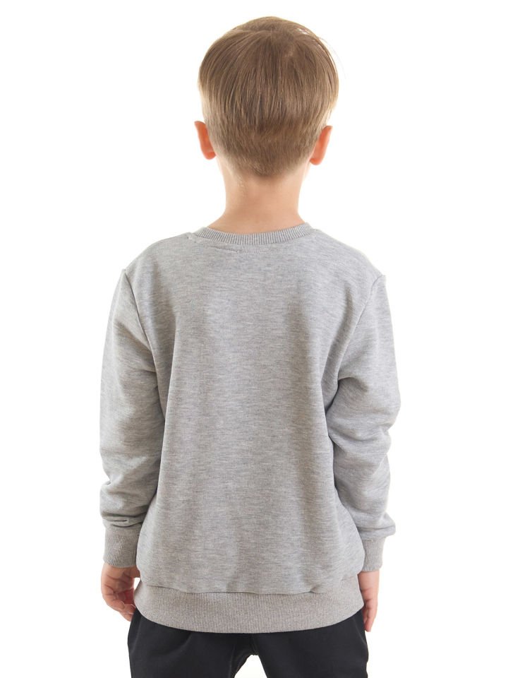 Kurukafa Erkek Çocuk Gri Sweatshirt 10 Y - Gri
