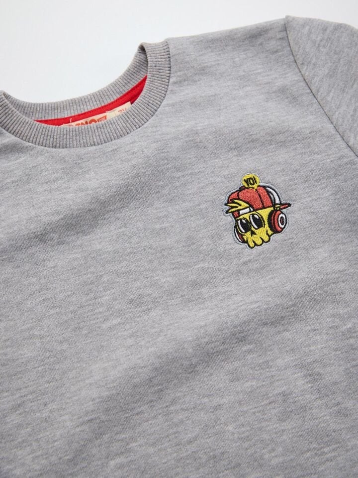 Kurukafa Erkek Çocuk Gri Sweatshirt 10 Y - Gri