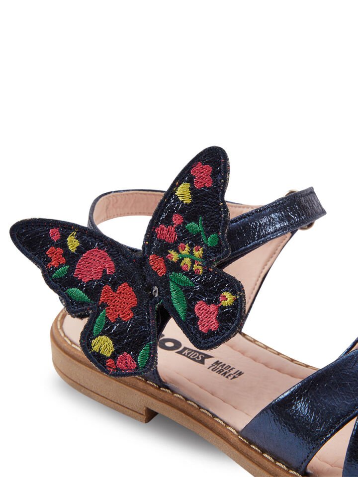 Kelebek Kız Çocuk Sandalet 32 N - Lacivert