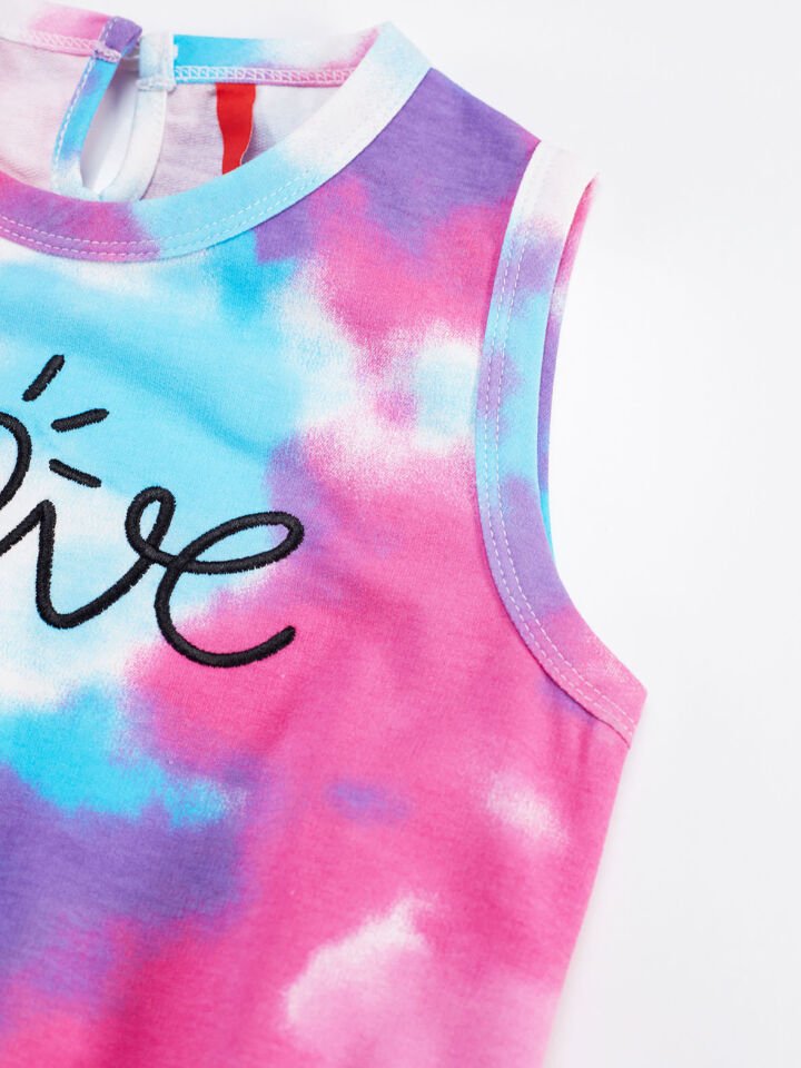 Love Batik Kız Çocuk Elbise 10 Y - Pembe