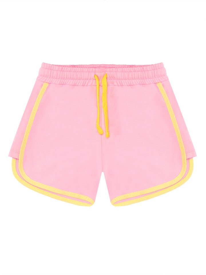 Kalpler Kız Çocuk T-shirt Şort Takım 6 Y - Pembe