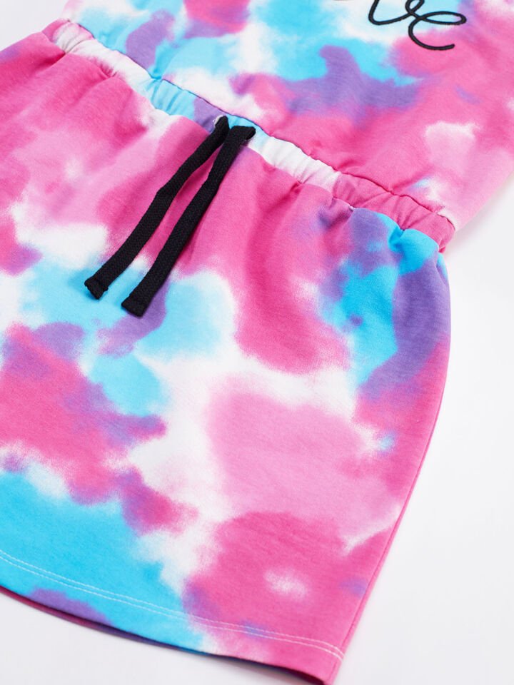 Love Batik Kız Çocuk Elbise 5 Y - Pembe