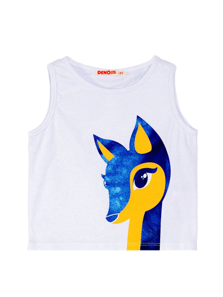Ceylan Kız Çocuk T-shirt Dokuma Şort Takım