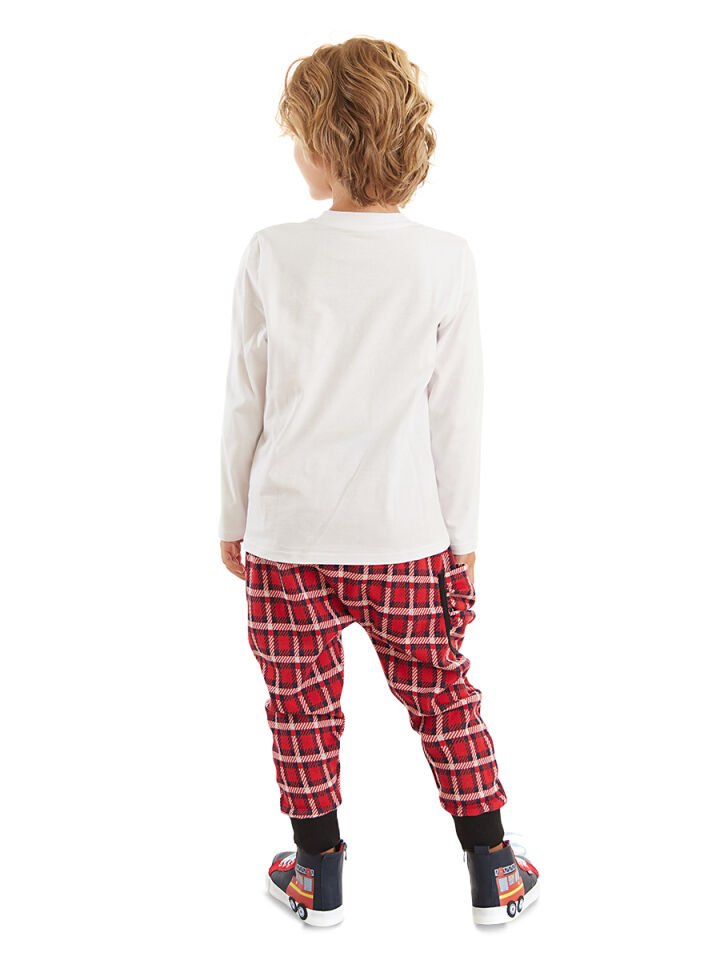 Let's Work Erkek Çocuk T-shirt Pantolon Takım