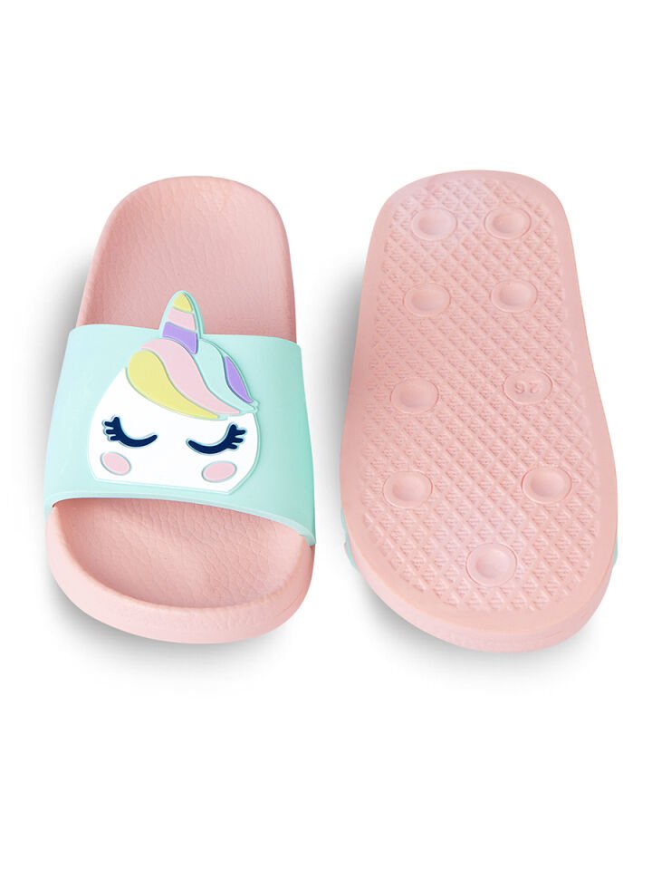 Unicorn Kız Çocuk Terlik 26 N - Pembe