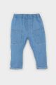 Erkek Bebek Beli Lastikli Jean Pantolon