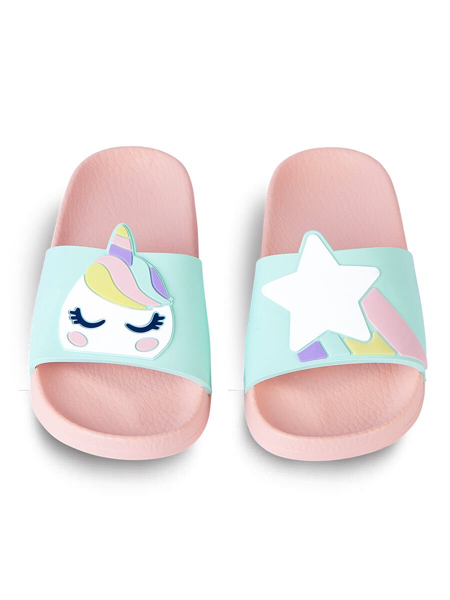 Unicorn Kız Çocuk Terlik 32 N - Pembe