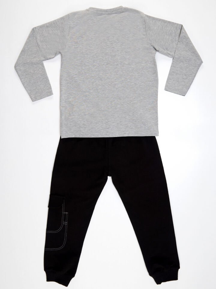 Şehir Yıldızı Erkek Çocuk T-shirt Pantolon Takım