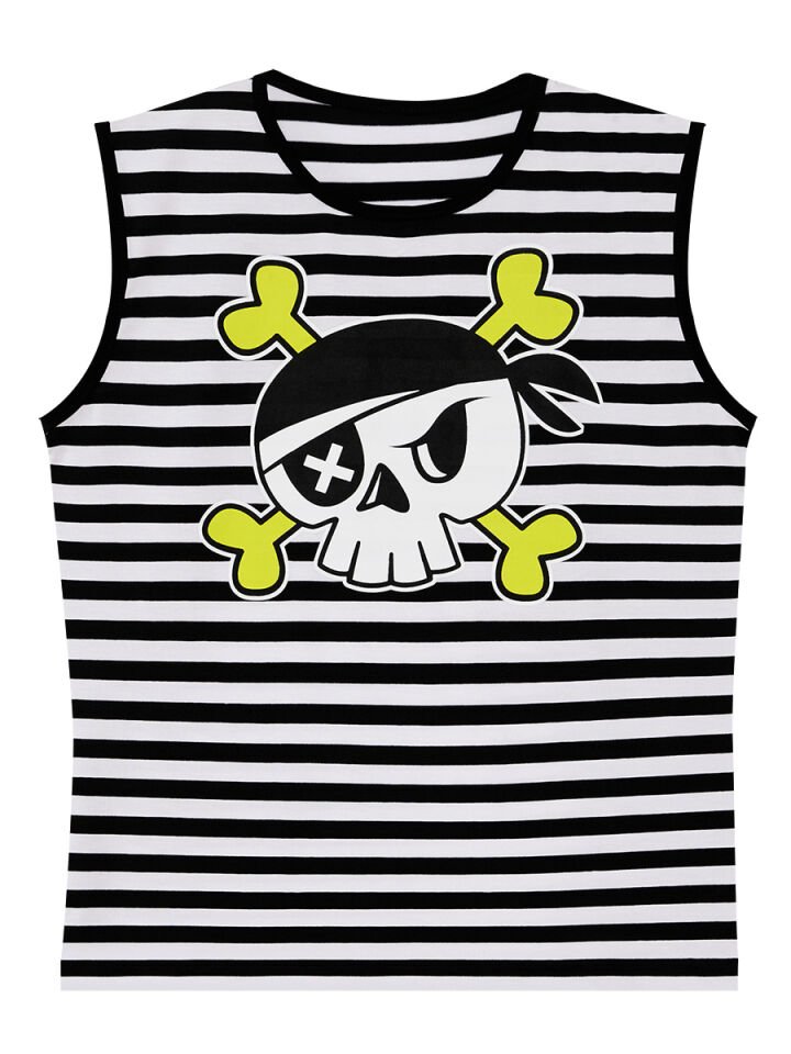 Kuru Kafa Erkek Çocuk T-shirt Kapri Şort Takım 7 Y - Siyah