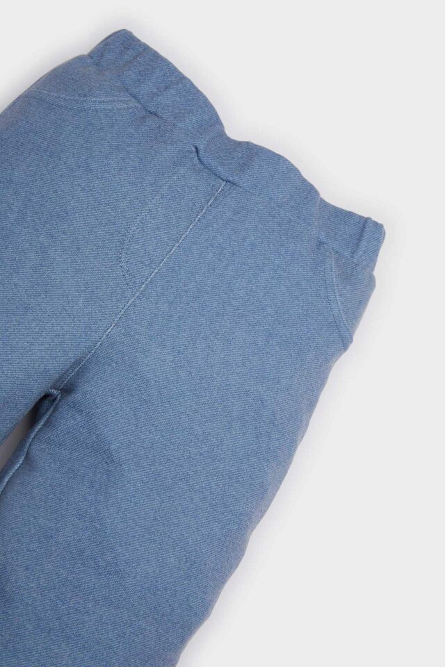 Kız Bebek Wide Leg Jean Görünümlü Pantolon
