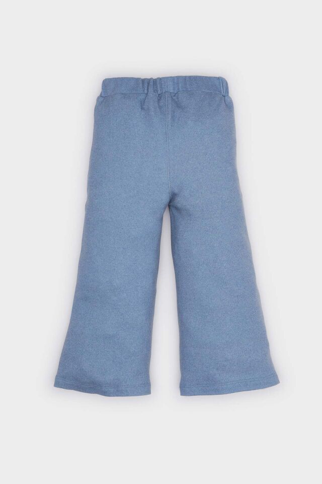 Kız Bebek Wide Leg Jean Görünümlü Pantolon