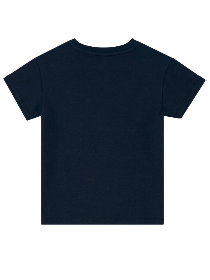 Gezegenler Erkek Çocuk T-shirt Şort Takım 4 Y - Mavi, Siyah