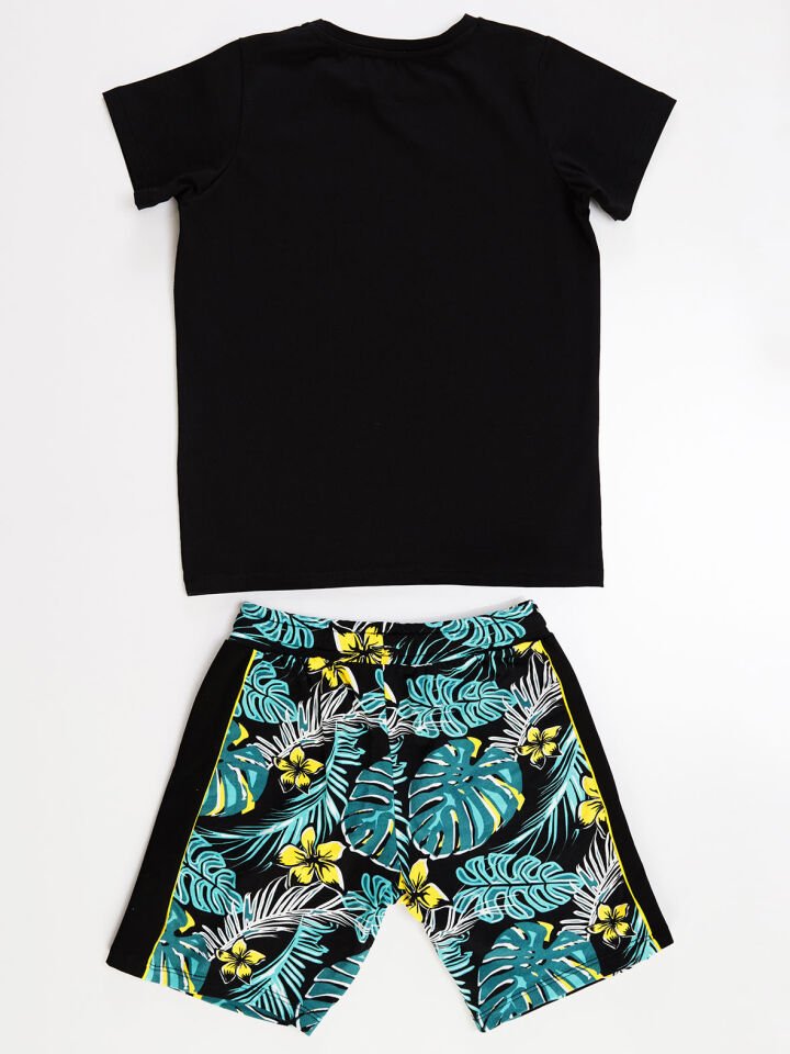 Vosvos Hawai Erkek Çocuk T-shirt Şort Takım